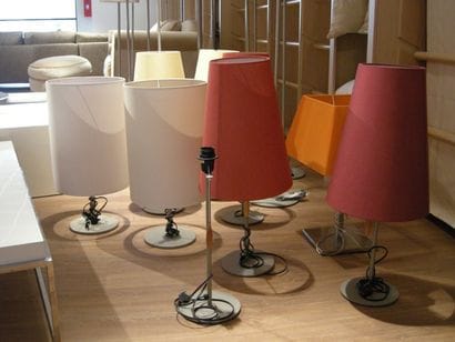 21 Lampes à poser de modèles divers
