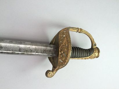 Sabre d'Officier d'Infanterie, modèle 1845....