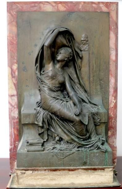 H. CHAPPU (XIXème siècle), Relief en régule...