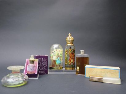 Parfumerie américaine
Lot comprenant six...