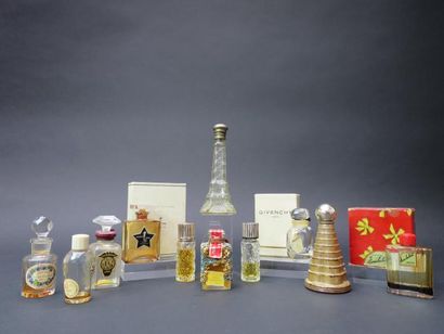 Divers parfumeurs
Lot de dix flacons des...