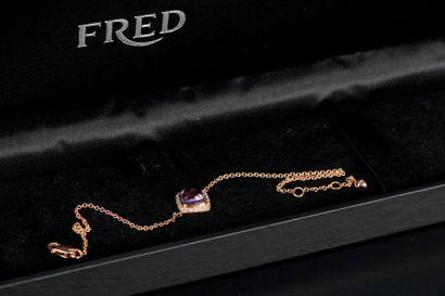Fin bracelet en or rose 18K collection 