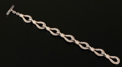 Ensemble en argent comprenant un bracelet...