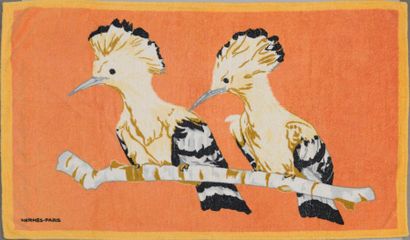 HERMES Paris.

Drap de plage en coton peigné...
