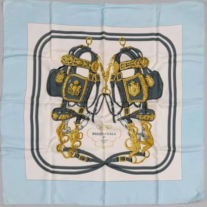 HERMES. 

Carré de soie 