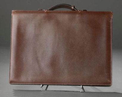 HERMES.

Sac à dépêches monogrammé DD en...