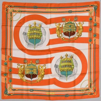 HERMES.

Carré de soie 