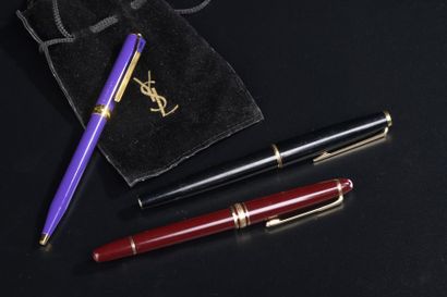 MONTBLANC
Ensemble de deux stylos comprenant...