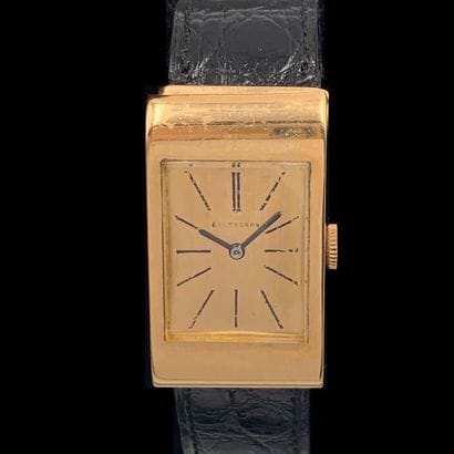 BOUCHERON
BRACELET WATCH rectangular in plain...