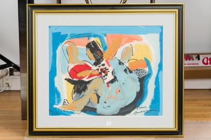 Pierre AMBROGIANI (1907-1985)

Conversation

Acrylique...