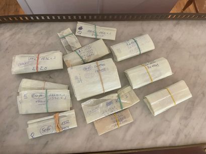 Lot de pièces françaises en métal 

Poids...