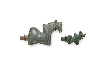 Lot composé de deux bronzes du Louristan...
