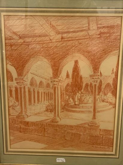 Dessin à la sanguine, 