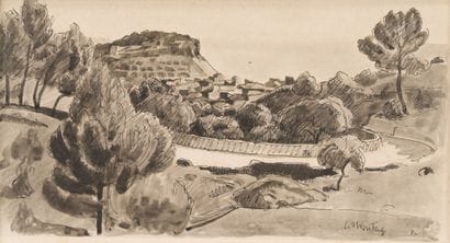 Carl MONTAG (1879/80-1956)

Village en bord...