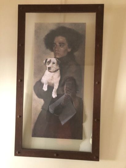 SORMOYOUX (XXème siècle)

Homme au chien

Lithographie...