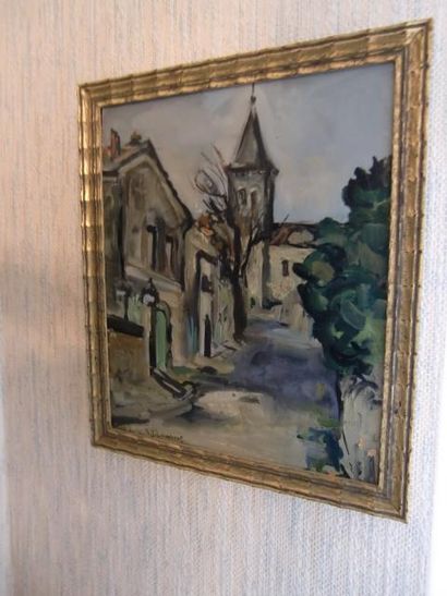 Raoul J LAMBERT (1914-1969)

Vue de l'église...
