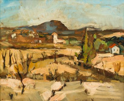 Raoul J LAMBERT (1914-1969)

Paysage aux...