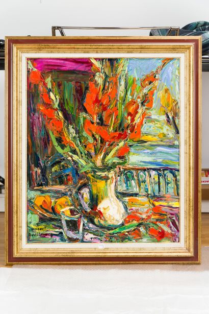 Vincent AVELLANEDA (XXème)

Bouquet de glaïeuls

Huile...
