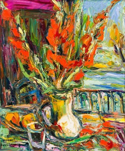 Vincent AVELLANEDA (XXème)

Bouquet de glaïeuls

Huile...