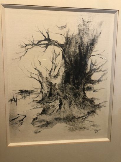 Lot de dessins et reproductions :

-Ecole...