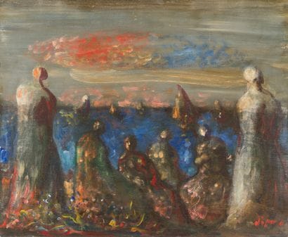 ECOLE XXe

Personnages en bord de mer

Huile...