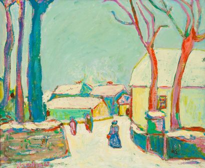 JOACHIM (XXème siècle)

Village enneigé,...