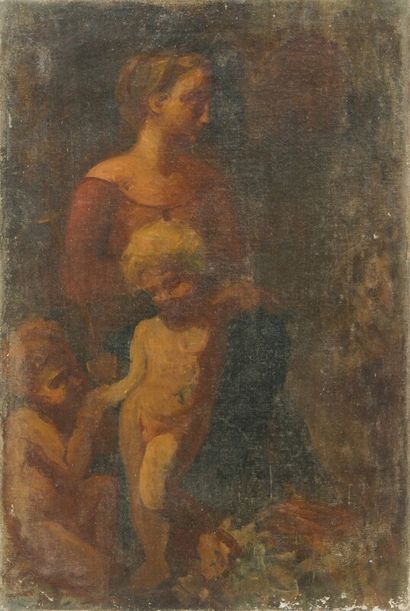 Ecole ITALIENNE du XIXème siècle

Vierge...