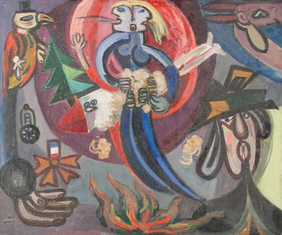Jean DEL DEVEZ (1909-1983)

L'enlèvement...