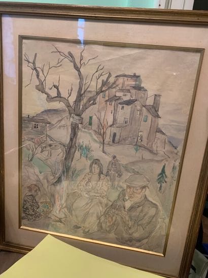 Ethel MARS (1876-1956)

Village animé

Aquarelle...