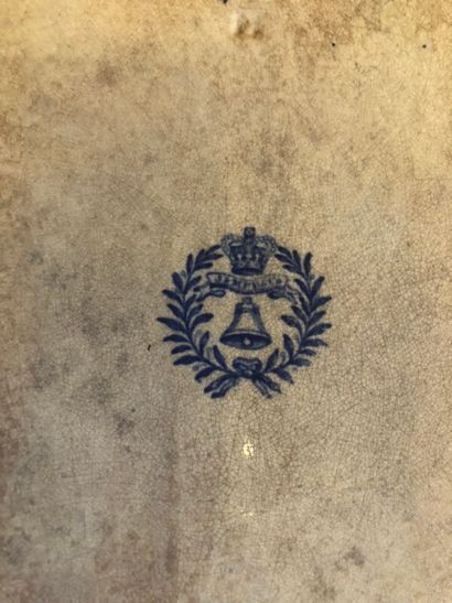 England

Three earthenware dishes decorated...