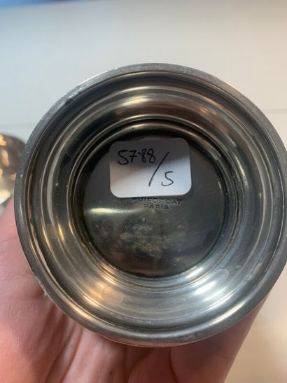 PUIFORCAT 

Timballe en argent 950 millièmes....
