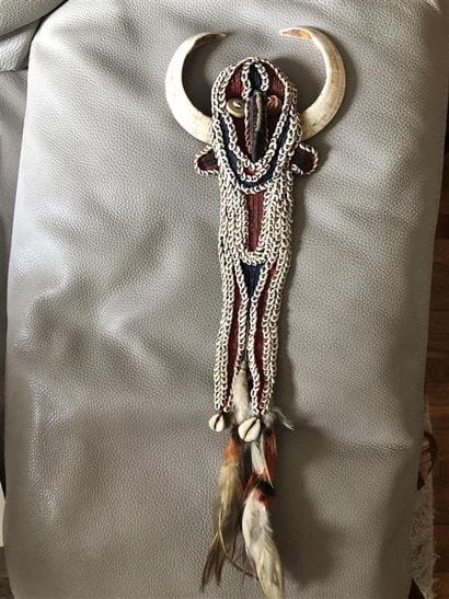 NEW GUINEA style: Body ornament, fabric,...