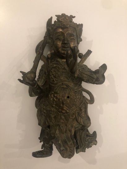Personnage asiatique en bronze doré

H. 25...