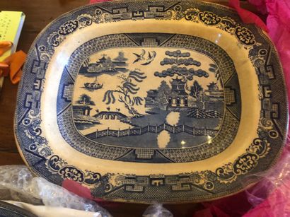 England

Three earthenware dishes decorated...