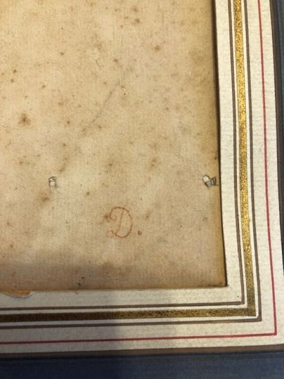 ECOLE DU XIXe 

Etude de femme au turban

Fusain.

Monogrammée...