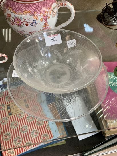 LALIQUE

Cup and its display with ears of...
