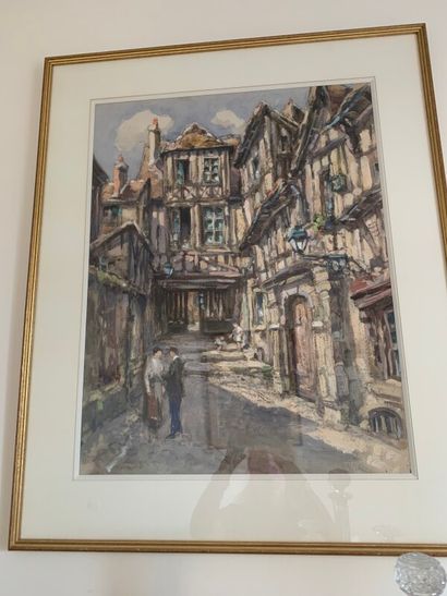 Gaston CORNIL (1883) 

Rue en Normandie,...