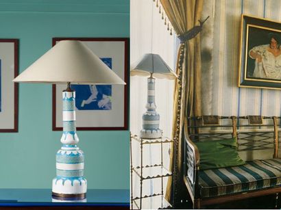 Madeleine CASTAING (1894-1992)
Lampe en céramique...