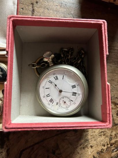 Montre de gousset en argent 

