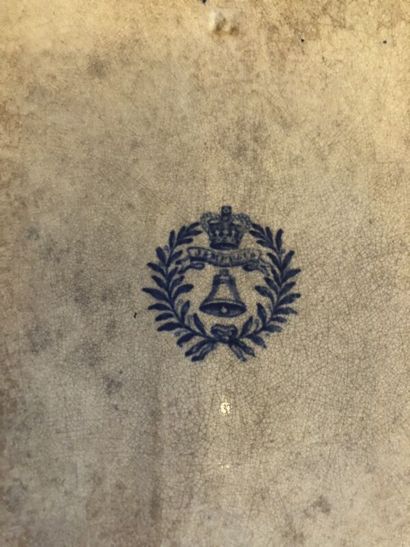 England
Three earthenware dishes decorated...