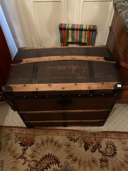 Travel trunk, 63x70x45cm