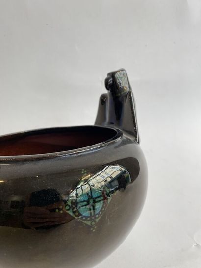 Dutch earthenware planter.