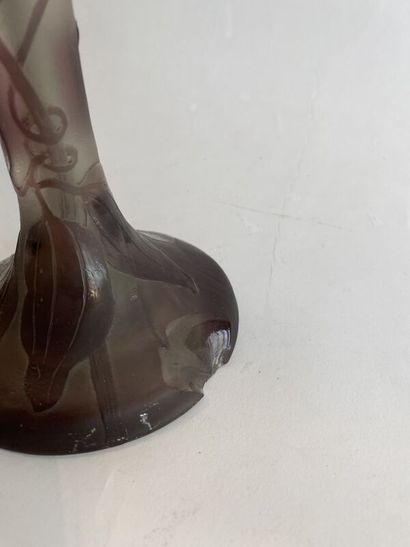 ETABLISSEMENTS GALLE
Tulip vase with foliage....