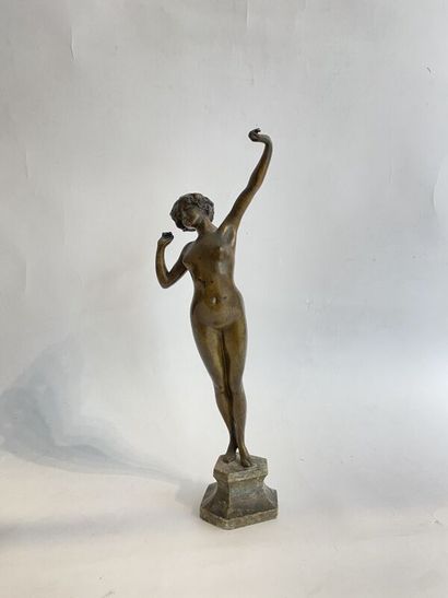 Paul PHILIPPE (1870-1930)
Awakening
Bronze...