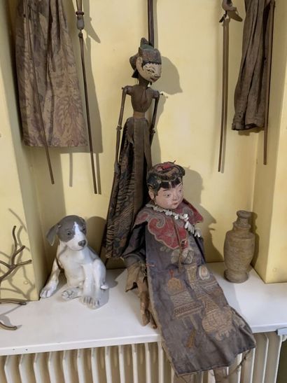 Set of approx. 12 puppets.
