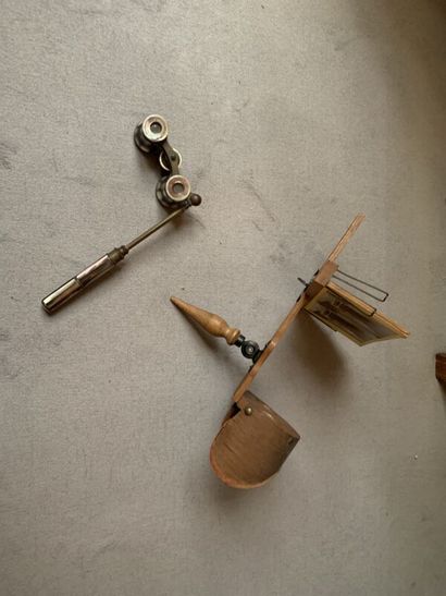 Two optical instruments: magic lantern and...