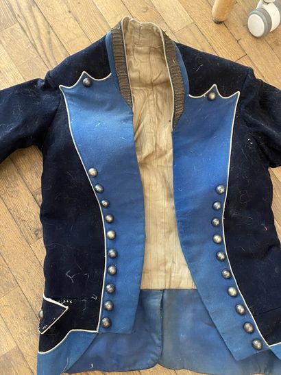 A set of three costumes. 
(accidents, tears,...