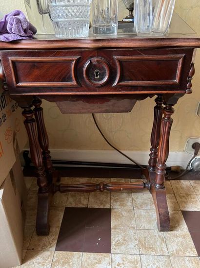 A lot of furniture including: a Louis-Philippe...