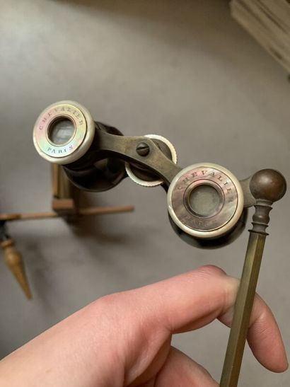 Two optical instruments: magic lantern and...