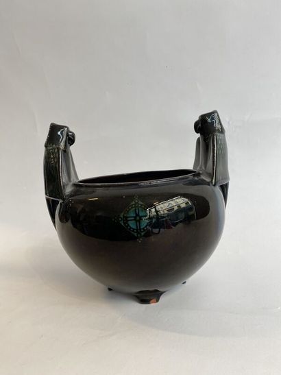 Dutch earthenware planter.